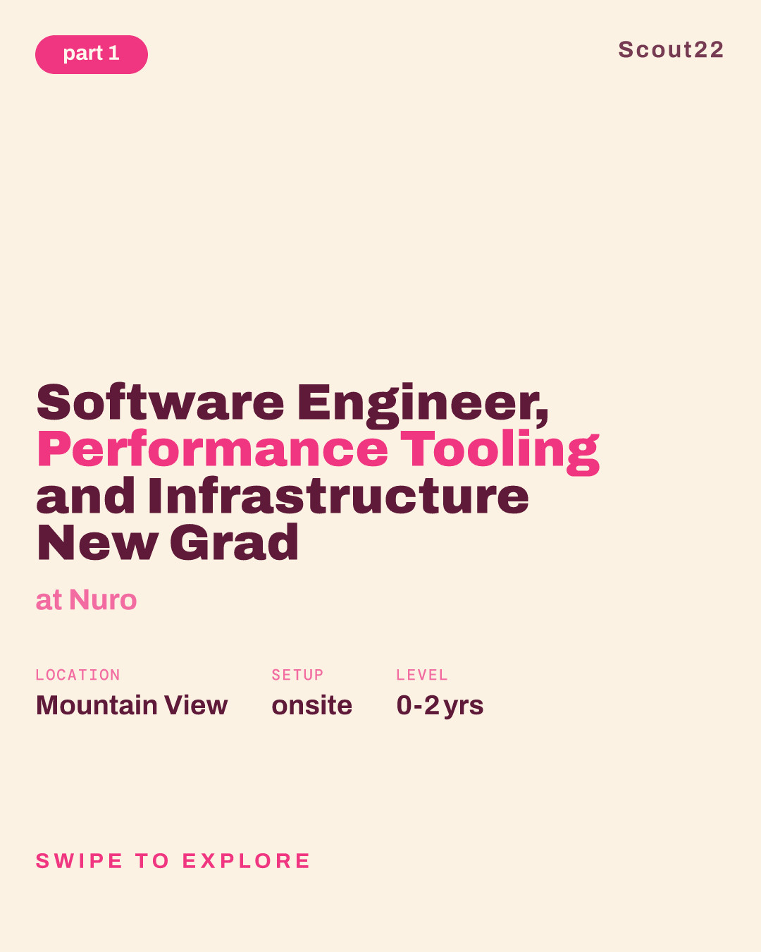 Software Engineer, Performance Tooling and Infrastructure New Grad at Nuro