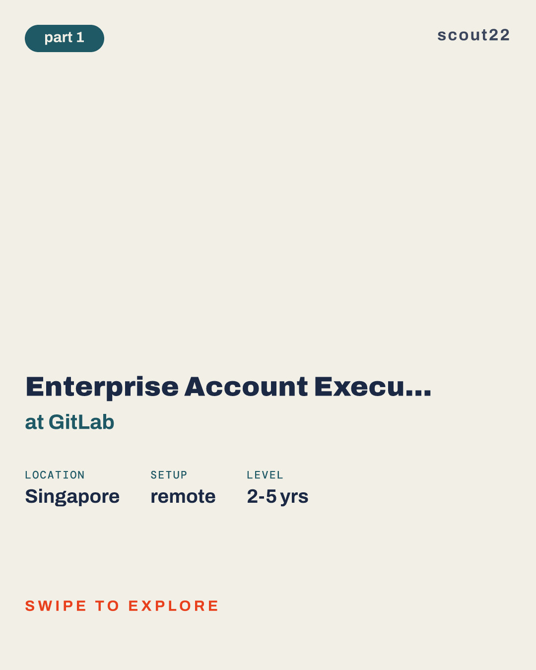Enterprise Account Executive - Singapore at GitLab