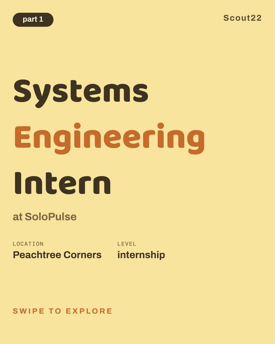 Systems Engineering Intern at SoloPulse