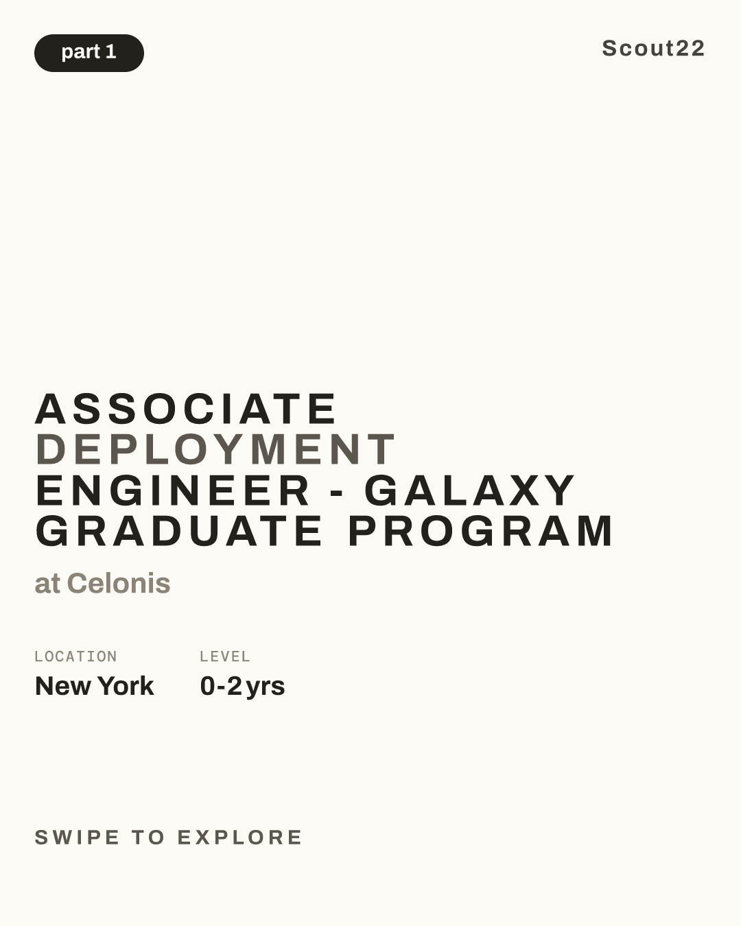 Associate Deployment Engineer - Galaxy Graduate Program at Celonis