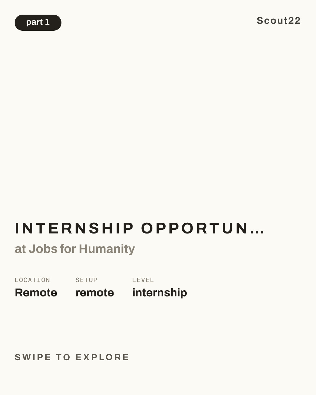 Internship Opportunity (Remote): Engineering Technical Selection and Project Support at Jobs for Humanity