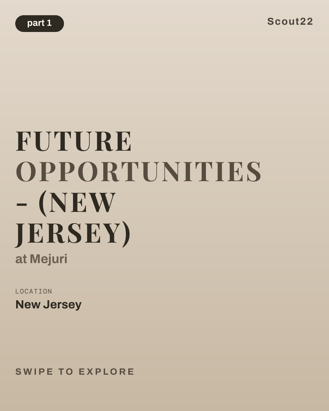 Future Opportunities - (New Jersey) at Mejuri