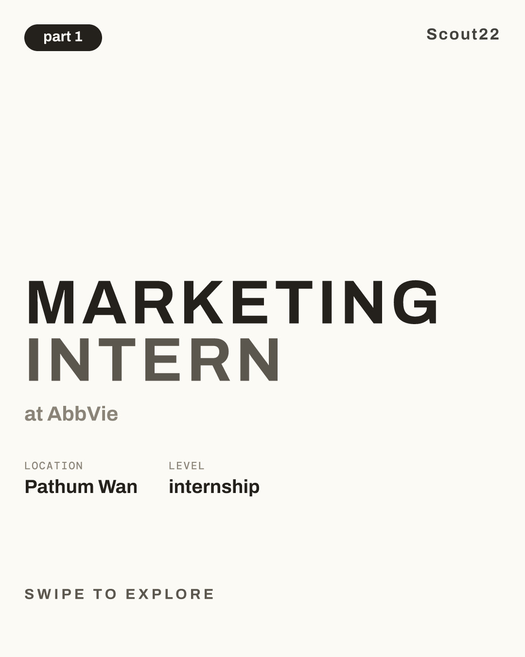 Marketing Intern at AbbVie