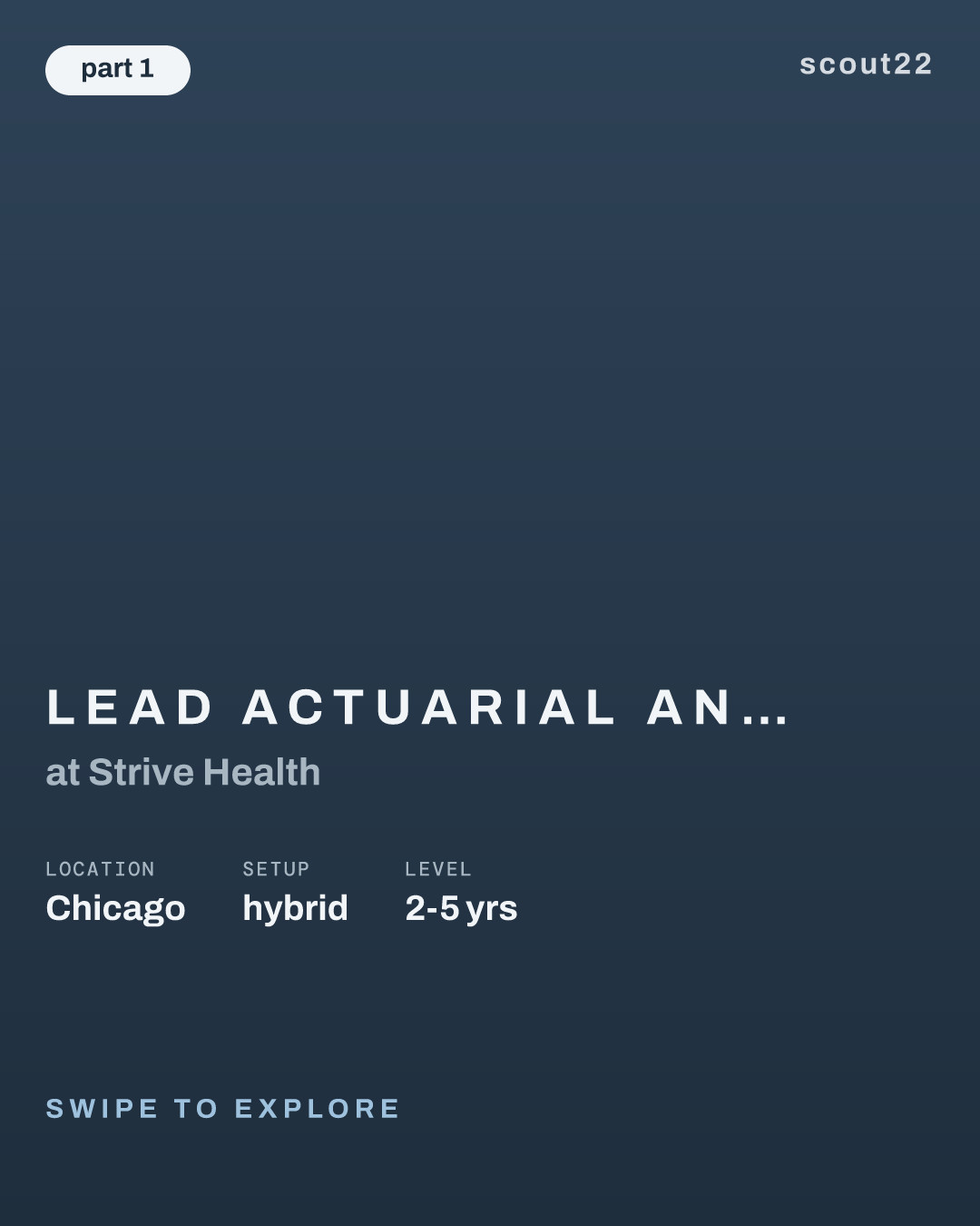 Lead Actuarial Analyst, MA Risk Adjustment at Strive Health