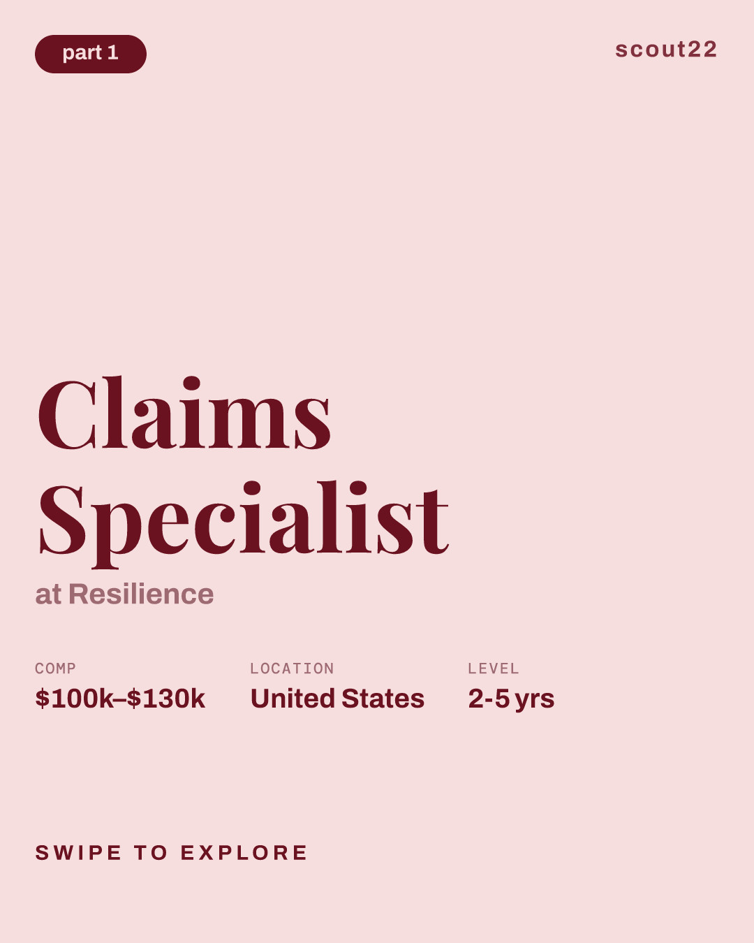 Claims Specialist at Resilience