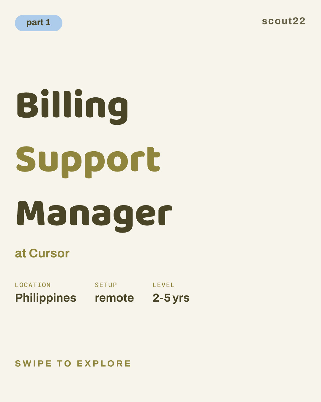 Billing Support Manager at Cursor