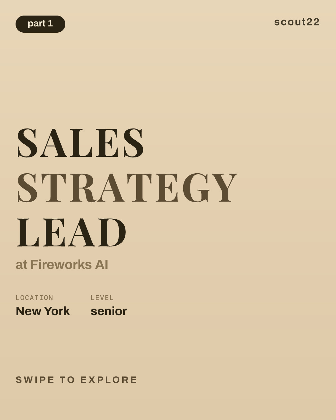 Sales Strategy Lead at Fireworks AI