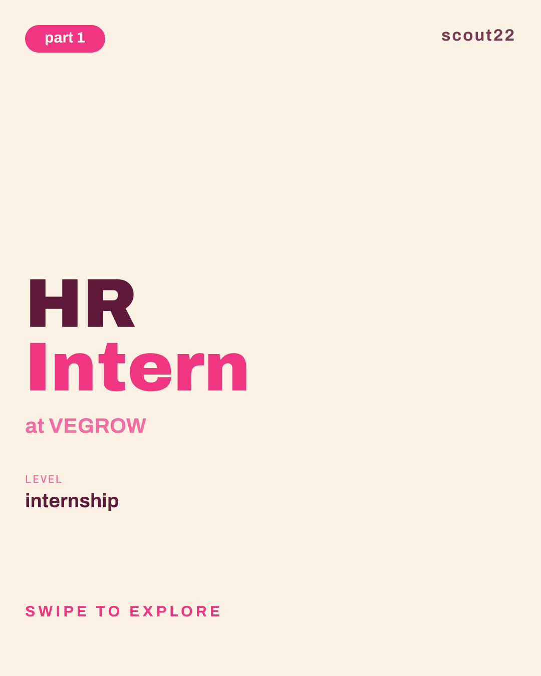 HR Intern at VEGROW