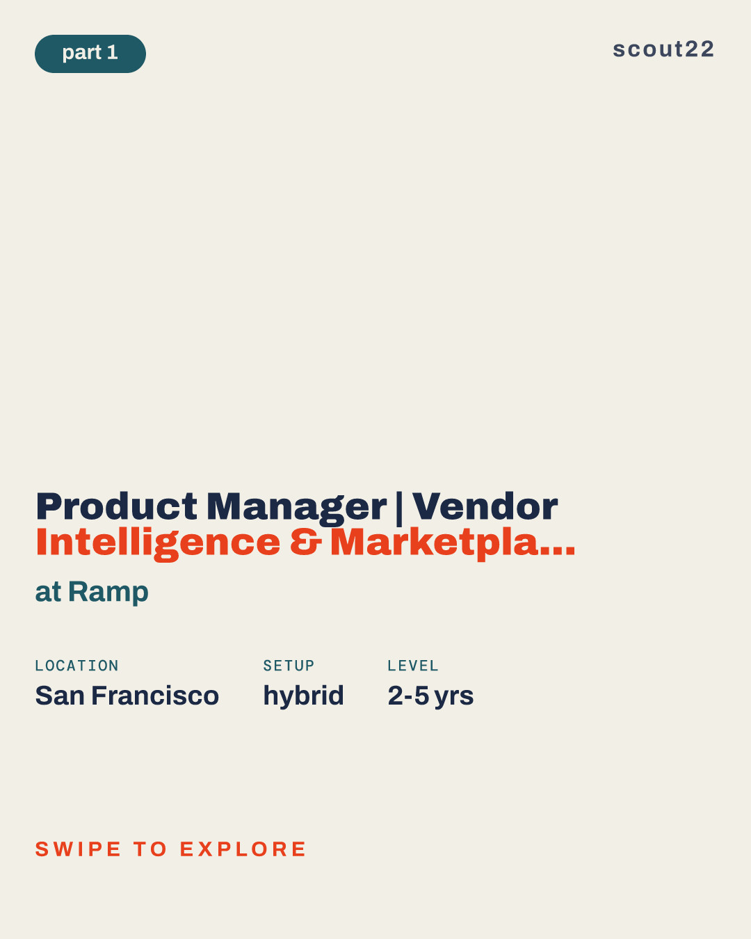 Product Manager | Vendor Intelligence & Marketplace at Ramp