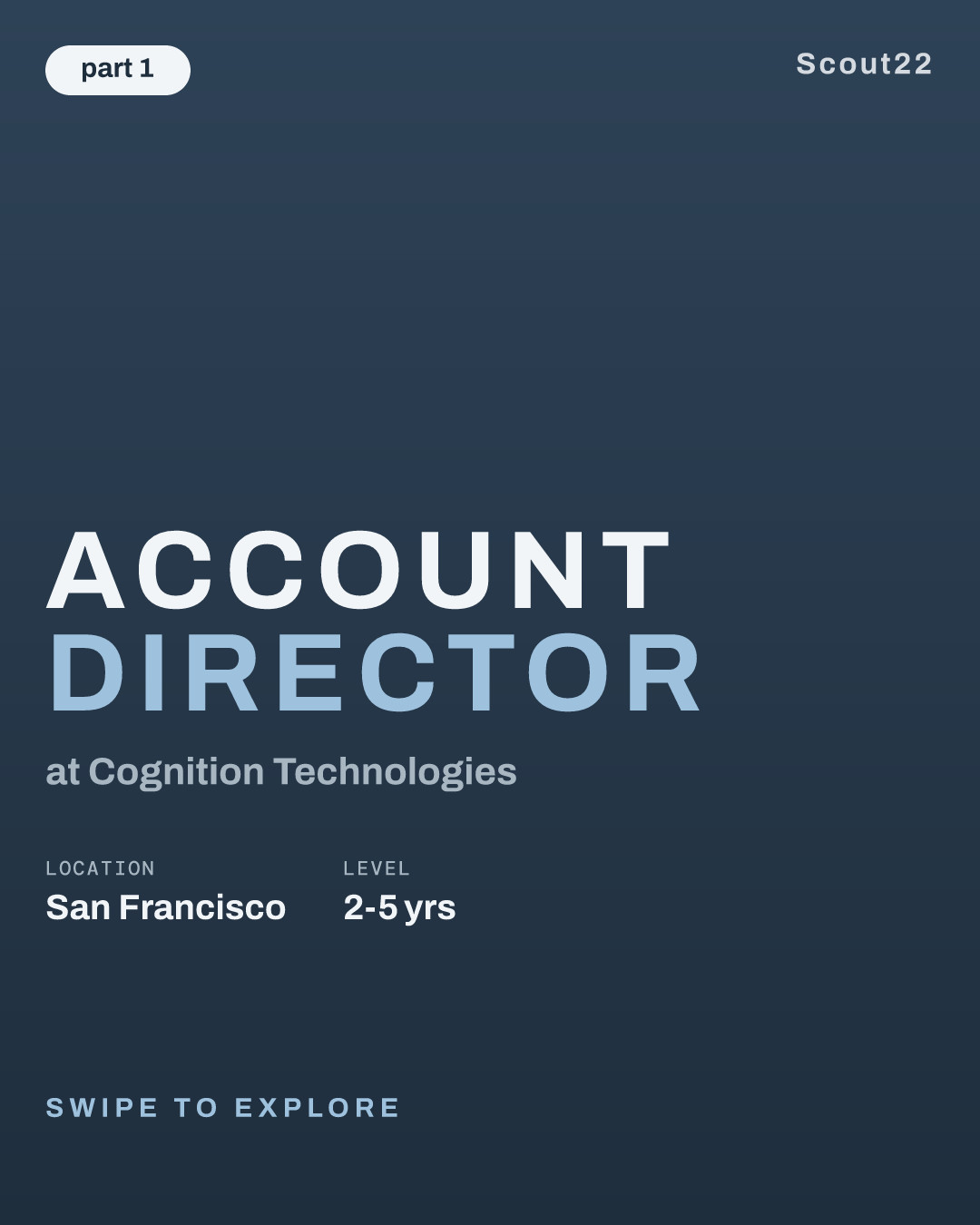 Account Director at Cognition Technologies
