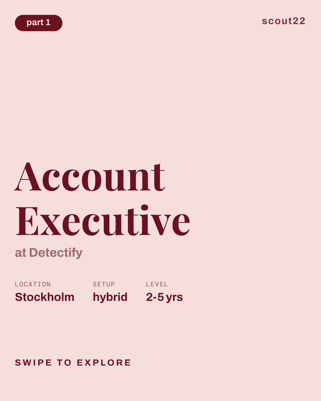 Account Executive at Detectify