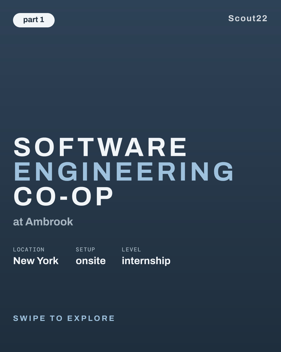 Software Engineering Co-op at Ambrook