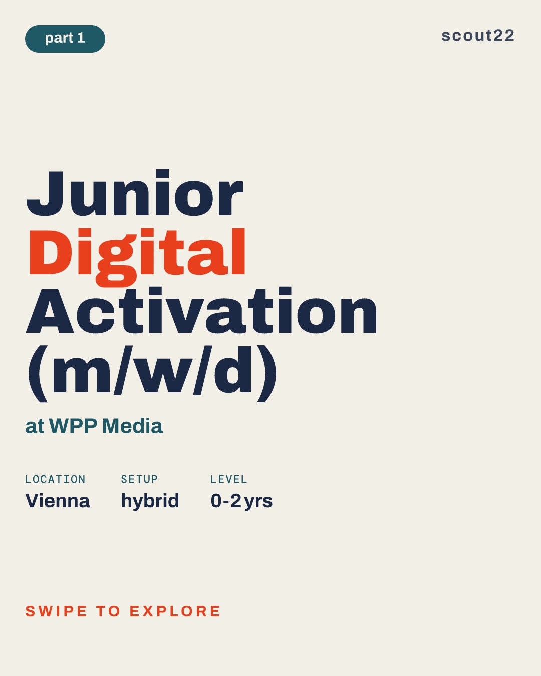 Junior Digital Activation (m/w/d) at WPP Media
