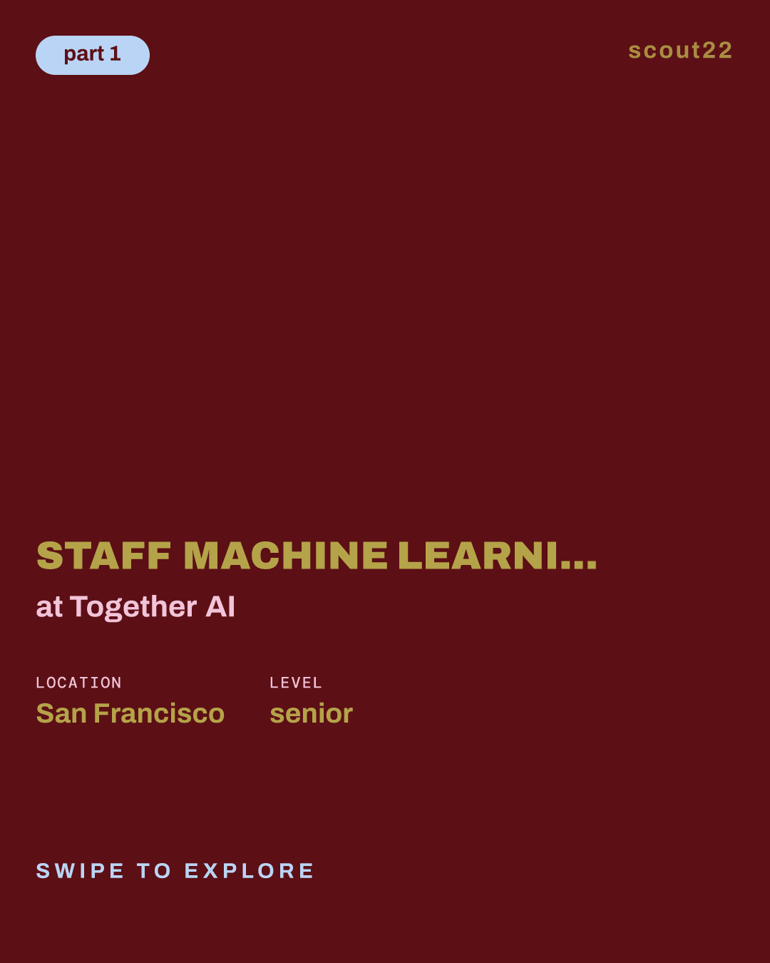 Staff Machine Learning Engineer, Voice AI at Together AI