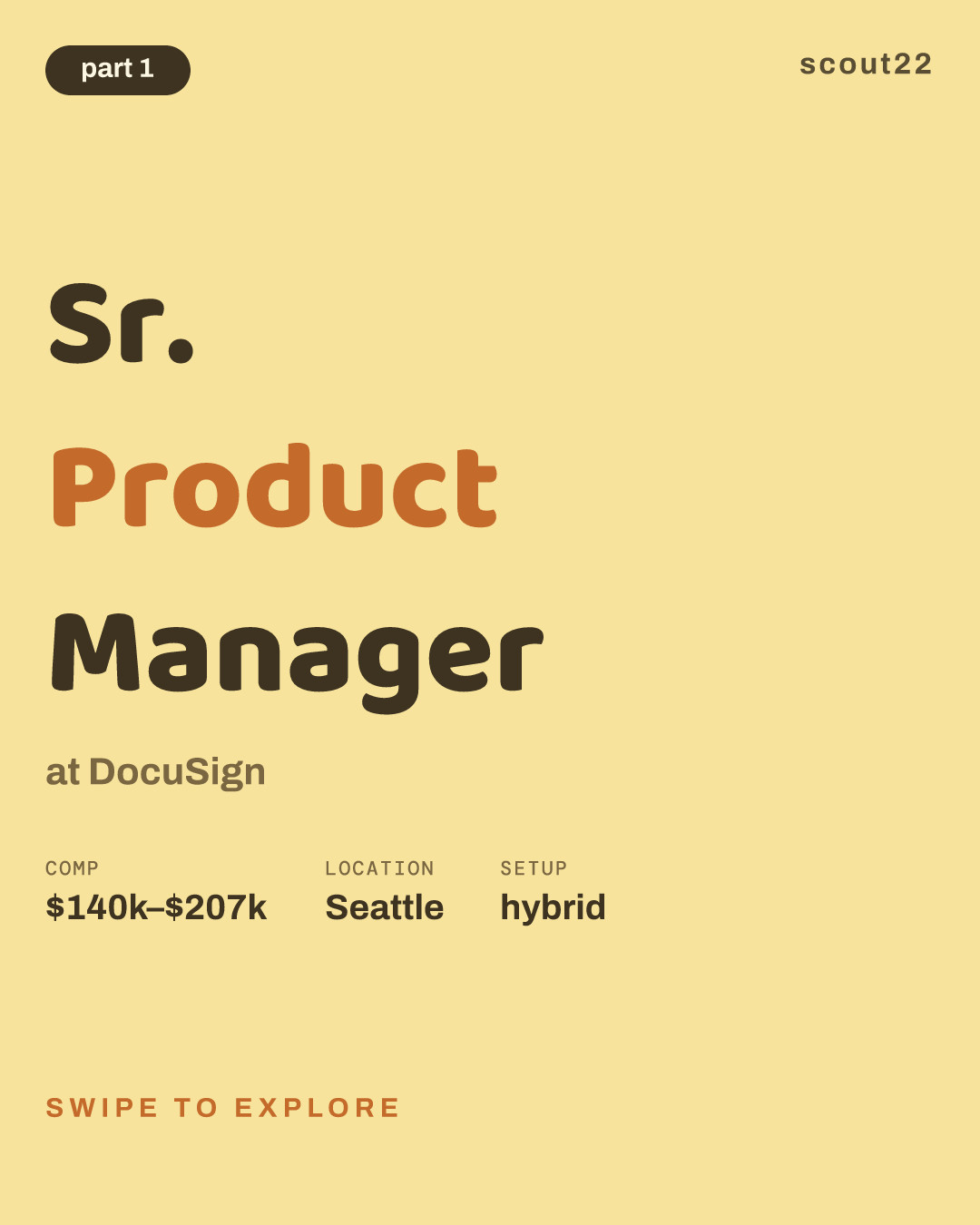 Sr. Product Manager at DocuSign