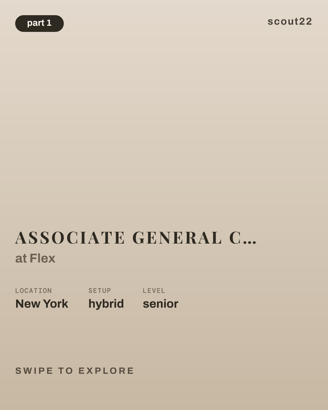 Associate General Counsel, Product & Regulatory at Flex