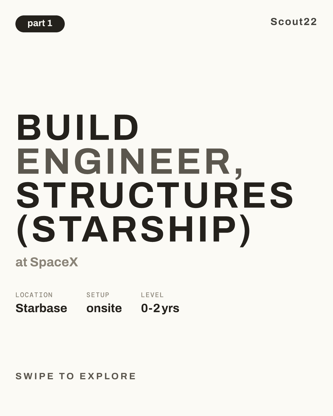 Build Engineer, Structures (Starship) at SpaceX
