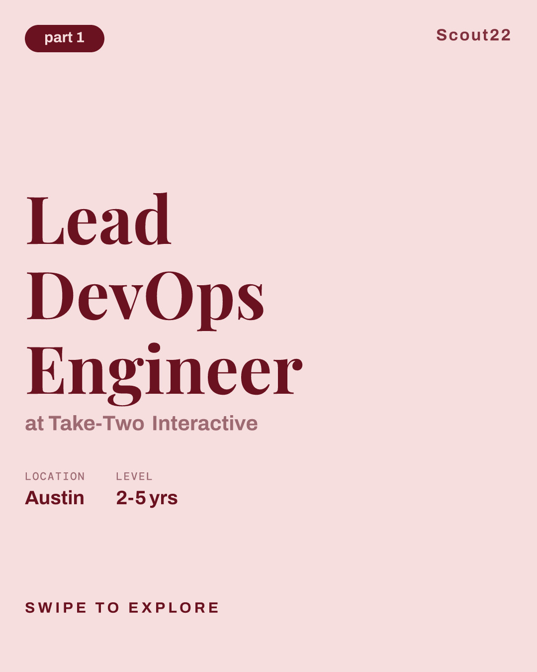 Lead DevOps Engineer at Take-Two Interactive