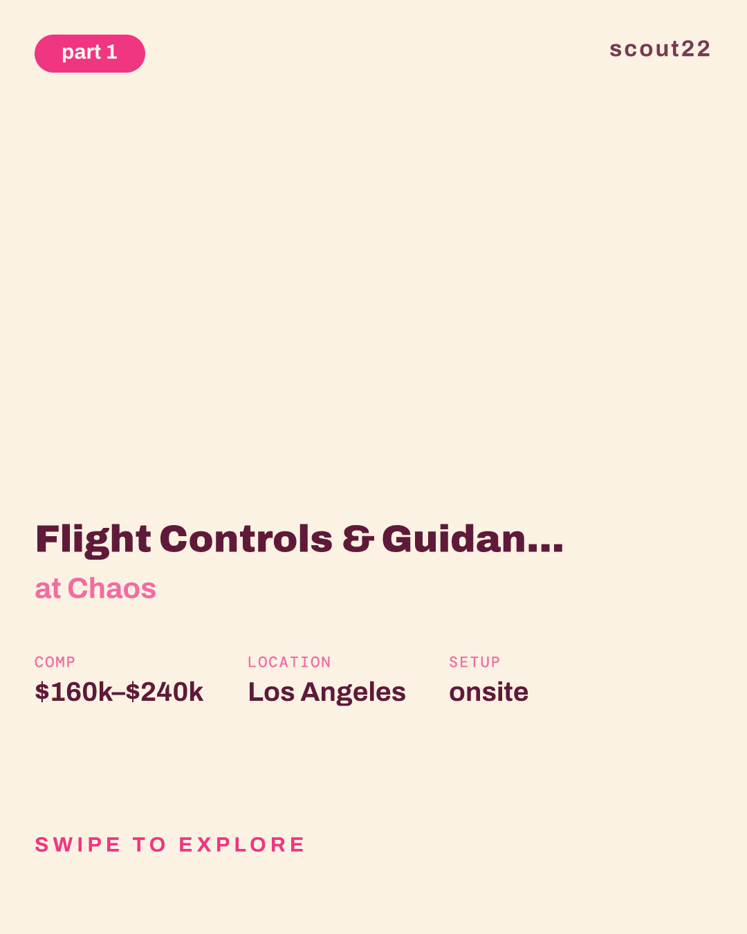 Flight Controls & Guidance Software Engineer at Chaos