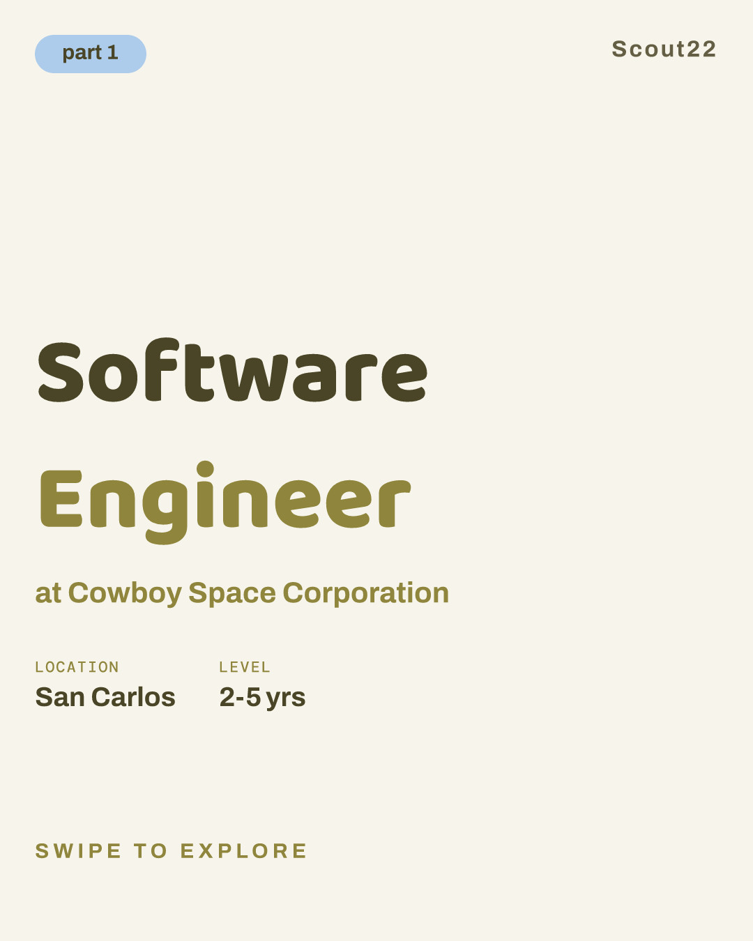 Software Engineer at Cowboy Space Corporation
