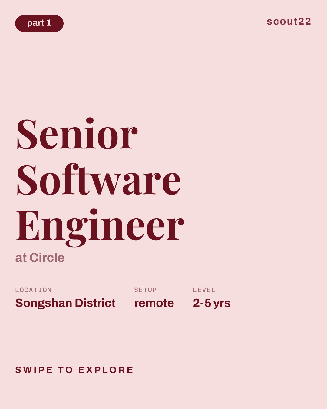 Senior Software Engineer at Circle