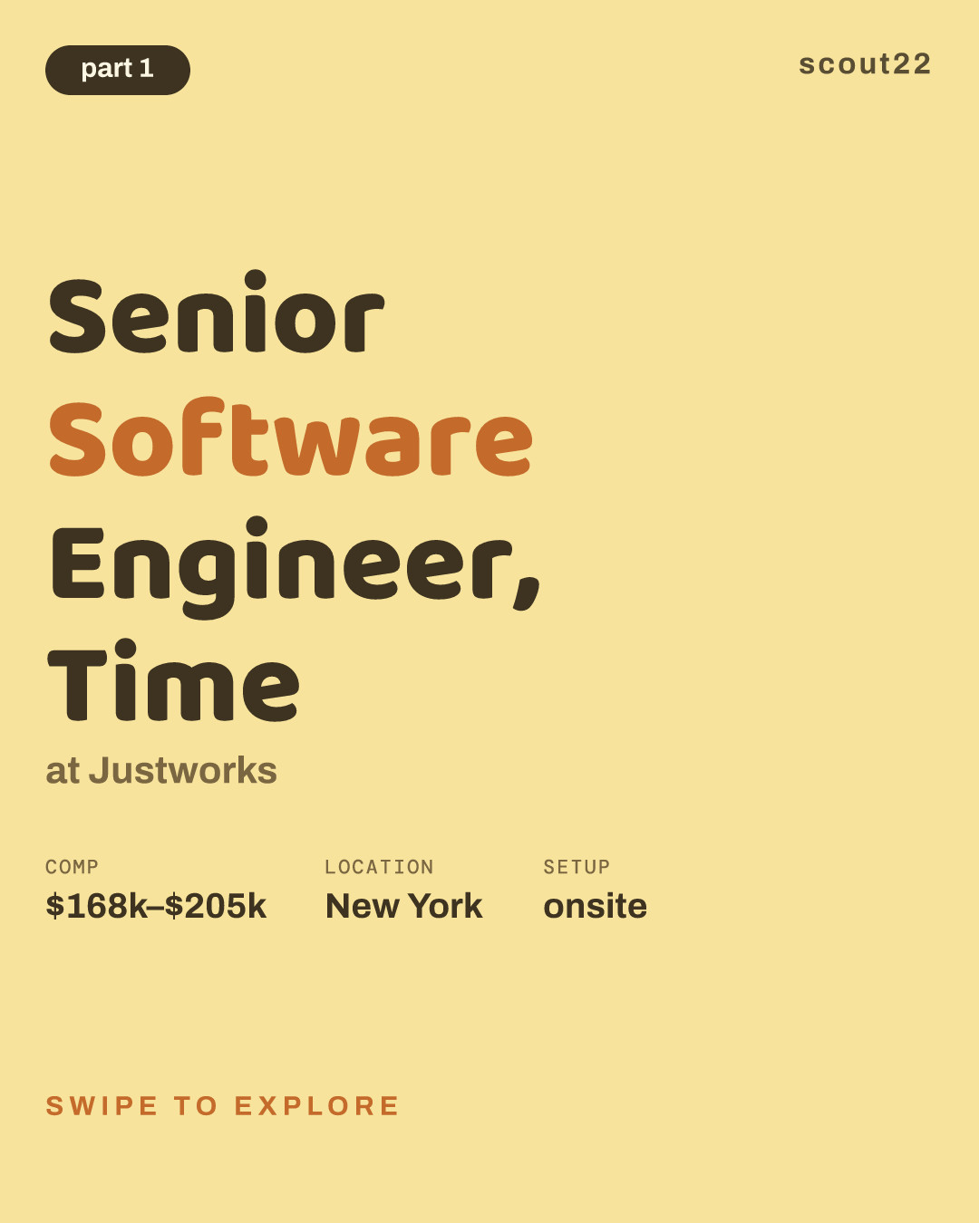Senior Software Engineer, Time at Justworks