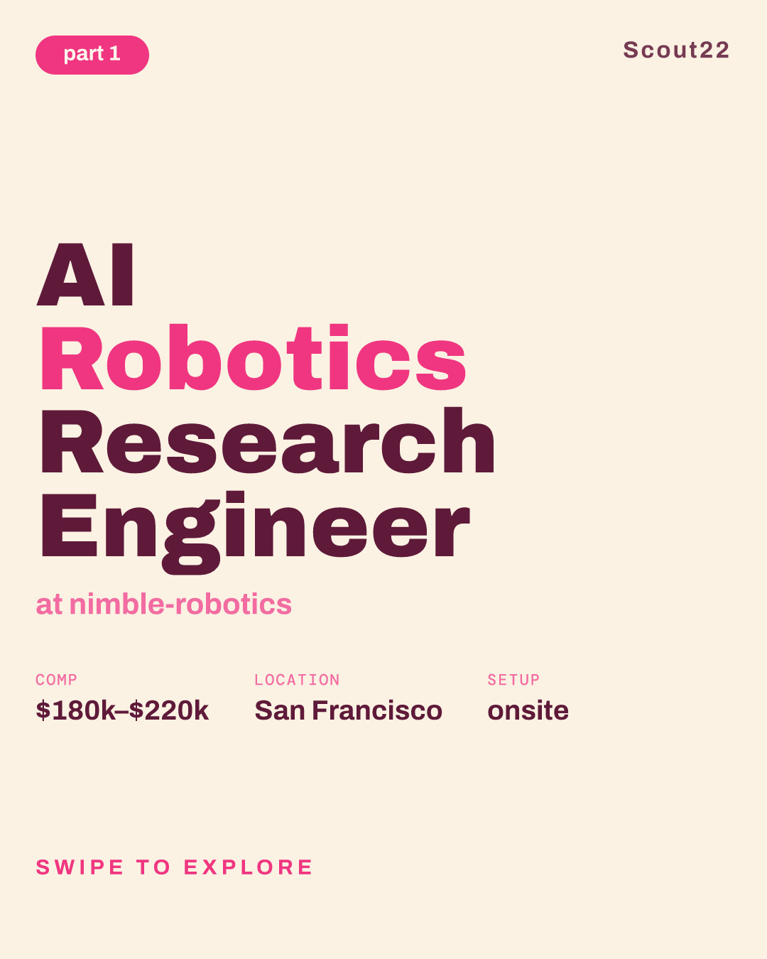 AI Robotics Research Engineer at nimble-robotics