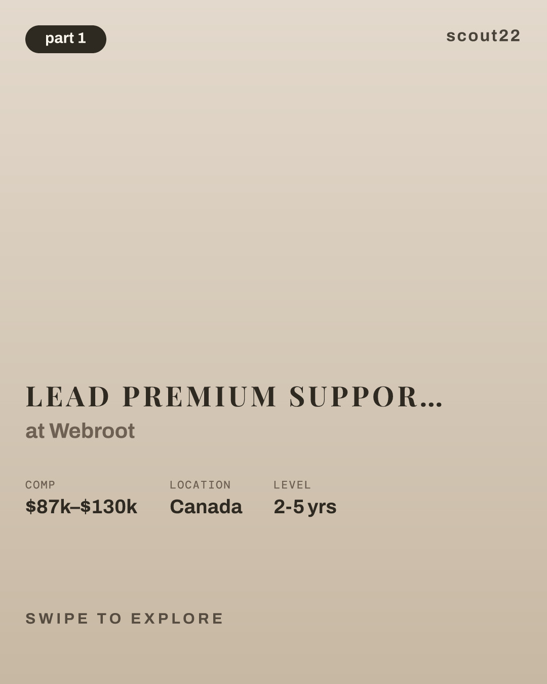 Lead Premium Support Specialist - Fortify (Enterprise Application Security) at Webroot