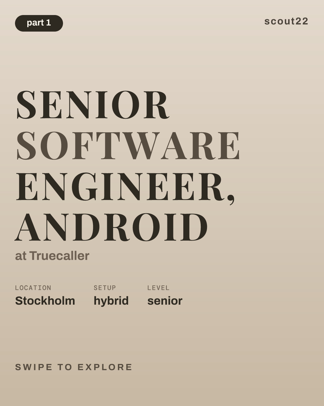Senior Software Engineer, Android at Truecaller