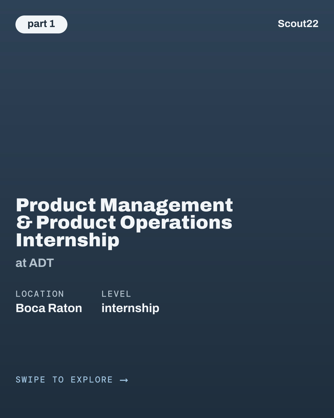 Product Management & Product Operations Internship at ADT