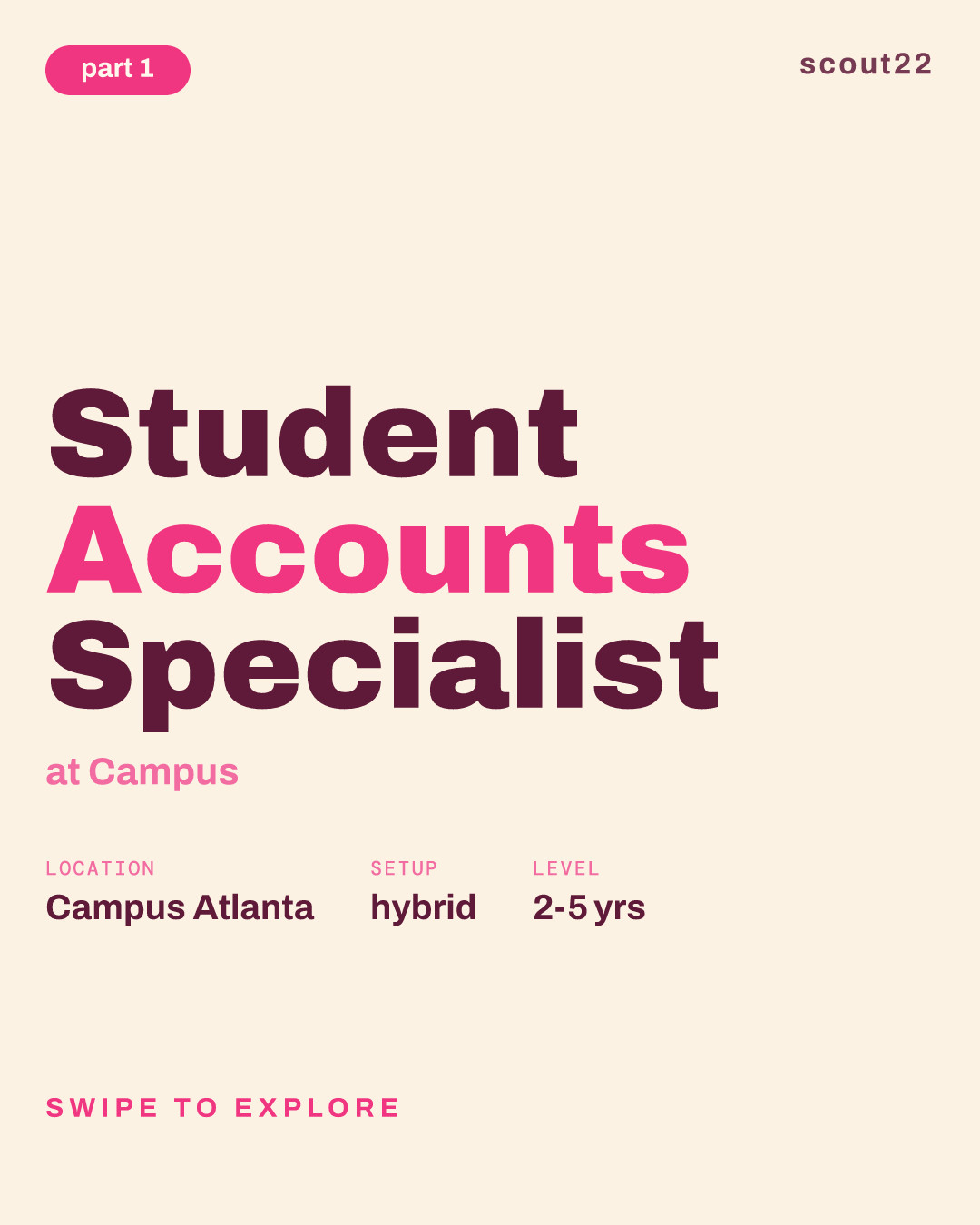 Student Accounts Specialist at Campus