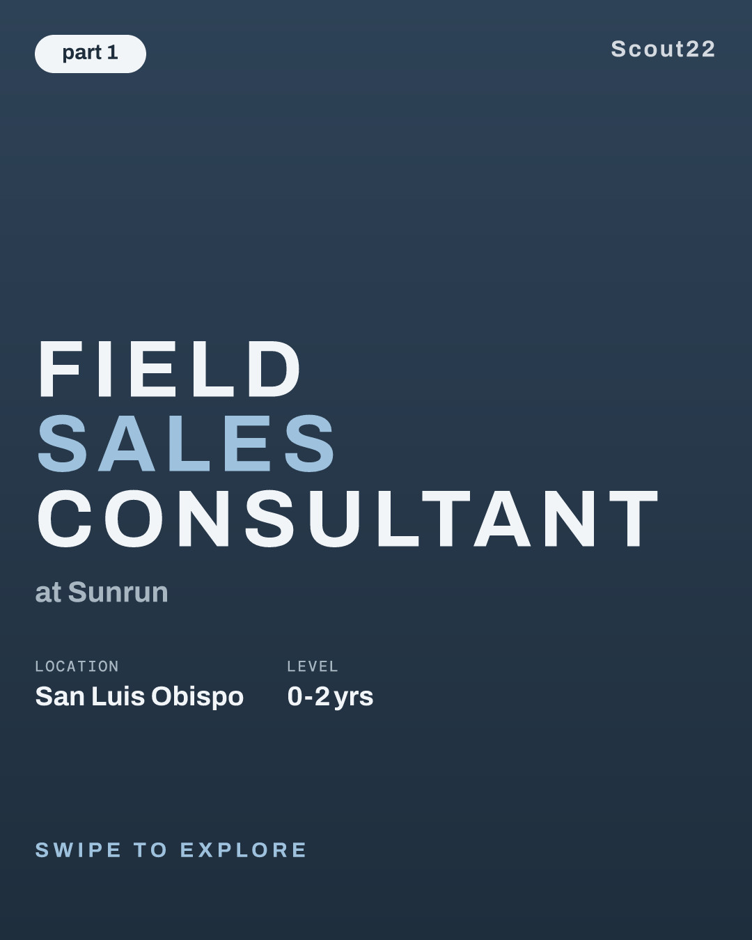 Field Sales Consultant at Sunrun