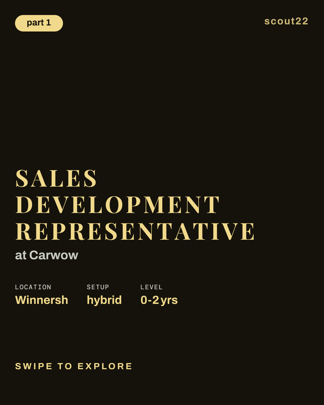 Sales Development Representative at Carwow