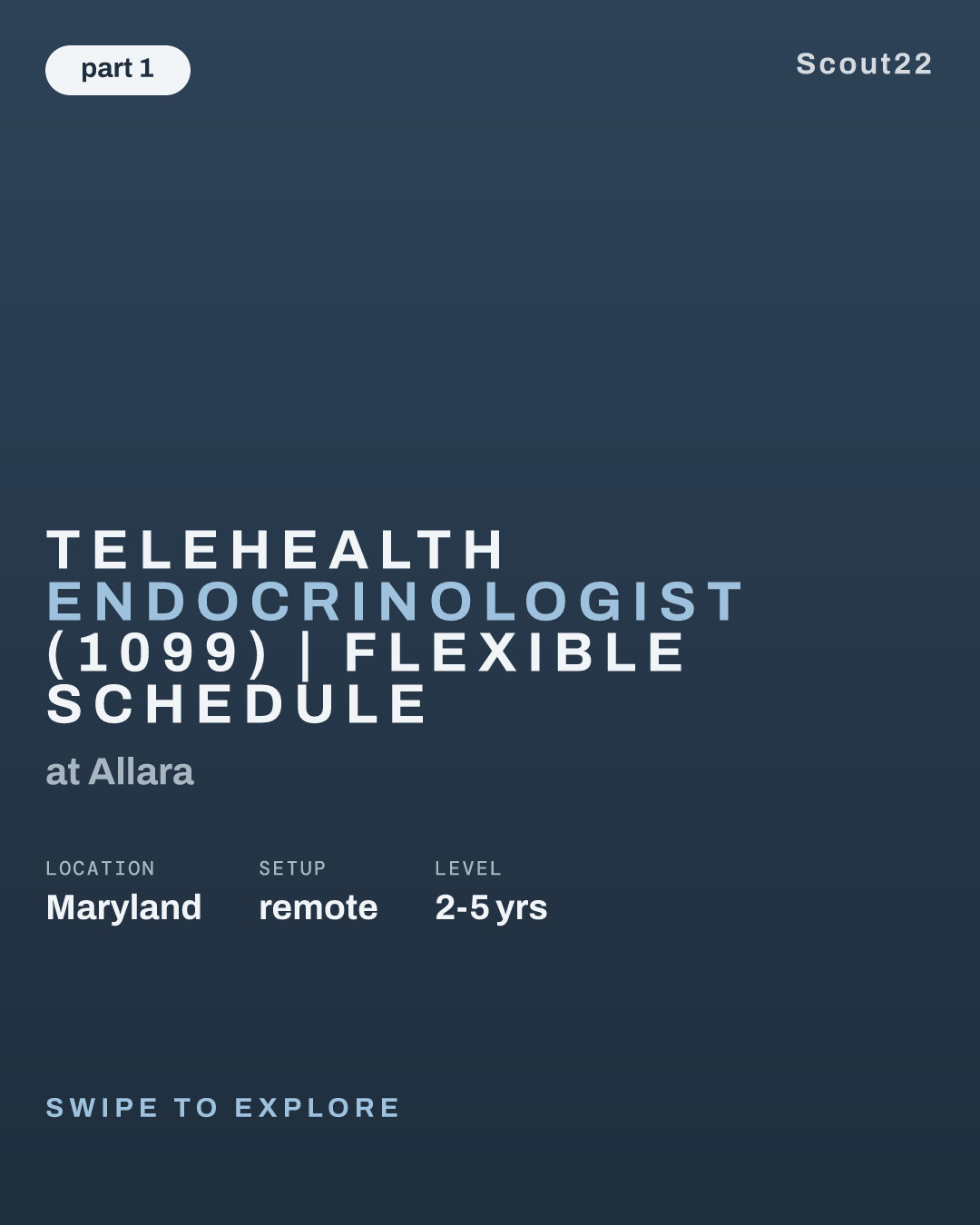 Telehealth Endocrinologist (1099) | Flexible Schedule at Allara