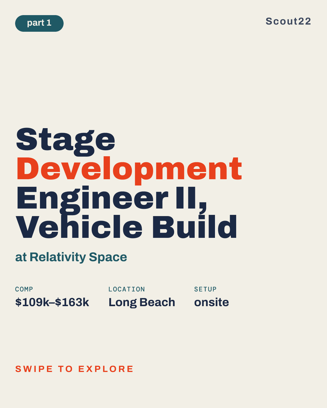 Stage Development Engineer II, Vehicle Build at Relativity Space