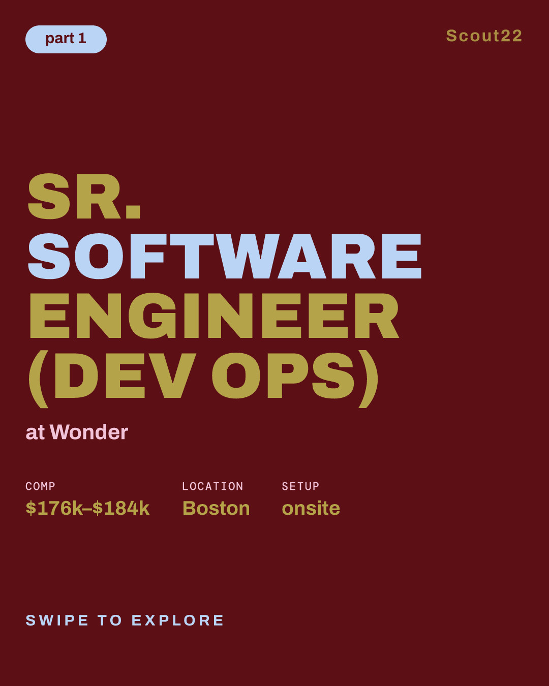 Sr. Software Engineer (Dev Ops) at Wonder