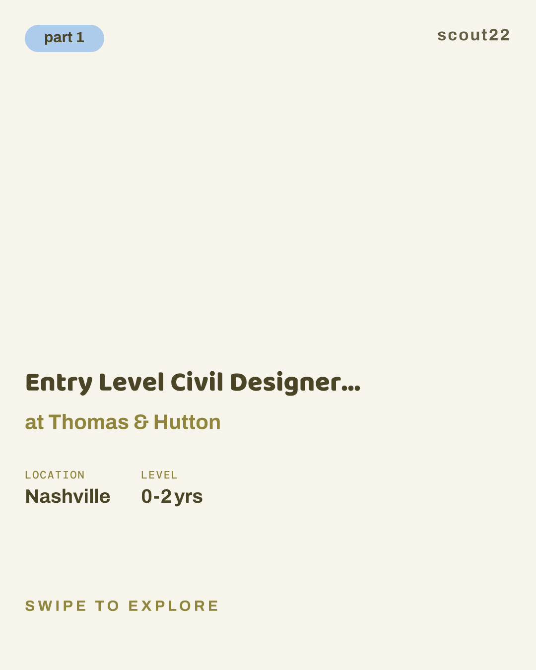 Entry Level Civil Designer - Mission Critical at Thomas & Hutton