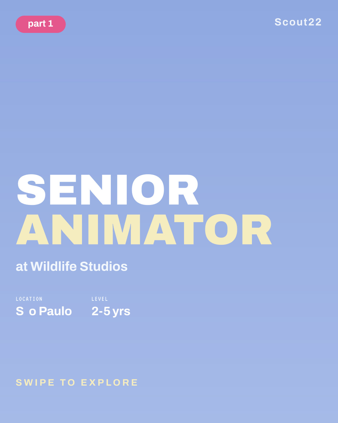 Senior Animator at Wildlife Studios