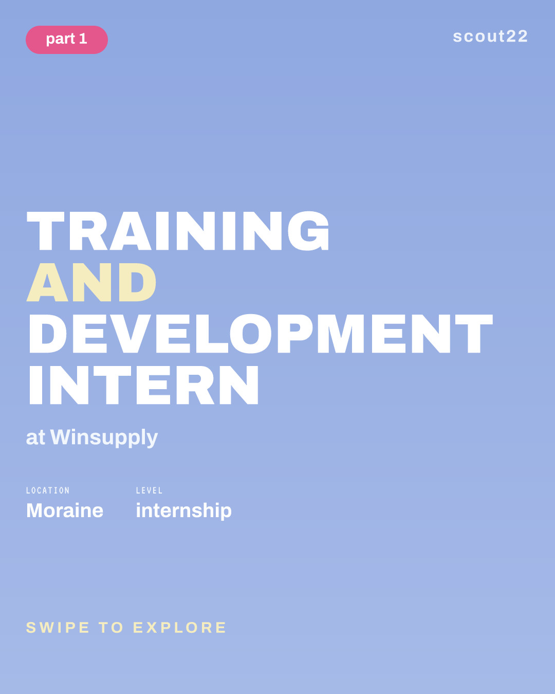 Training and Development Intern at Winsupply