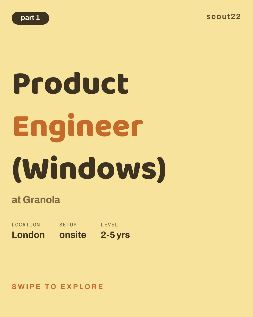 Product Engineer (Windows) at Granola