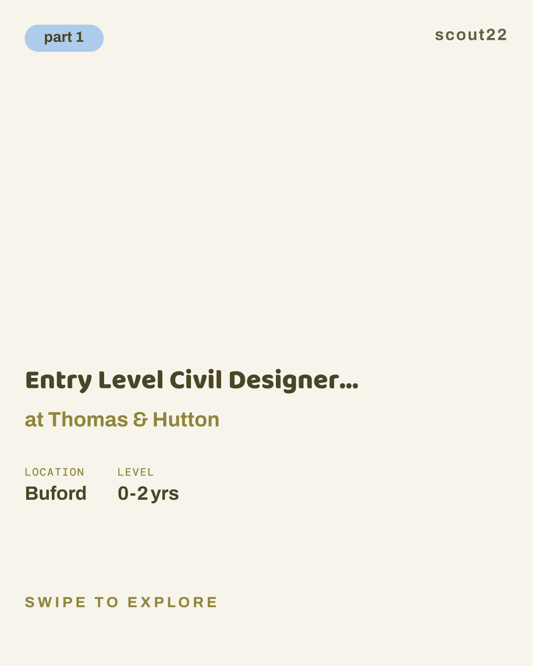 Entry Level Civil Designer - Mission Critical at Thomas & Hutton