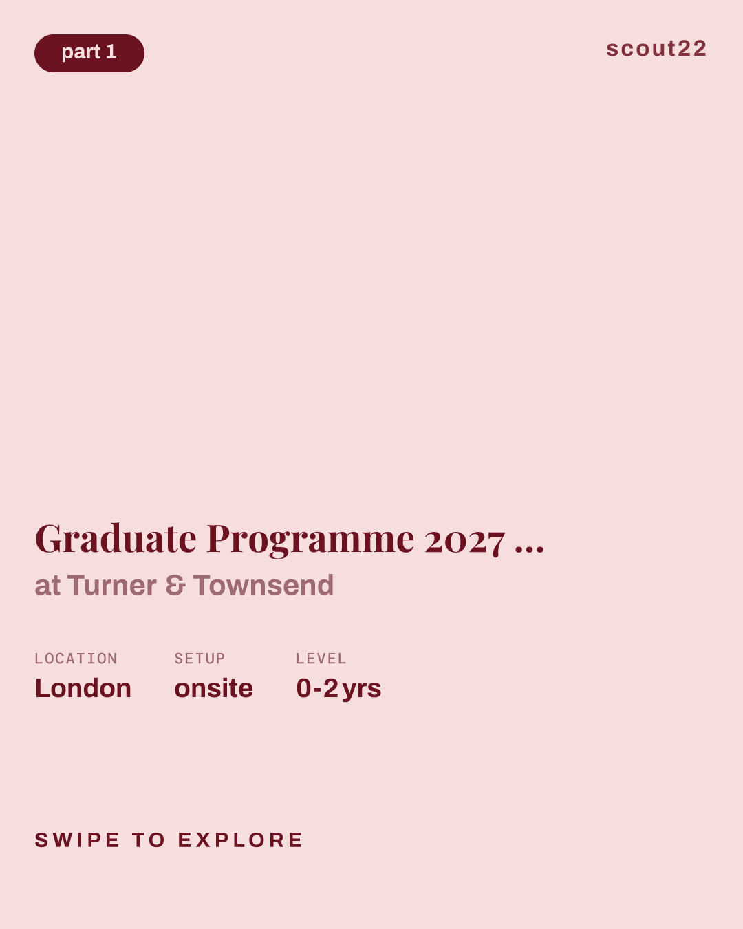 Graduate Programme 2027 - Geomatics - London at Turner & Townsend