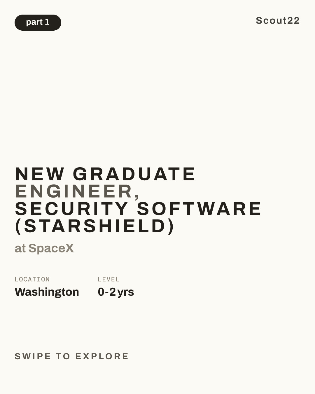 New Graduate Engineer, Security Software (Starshield) at SpaceX