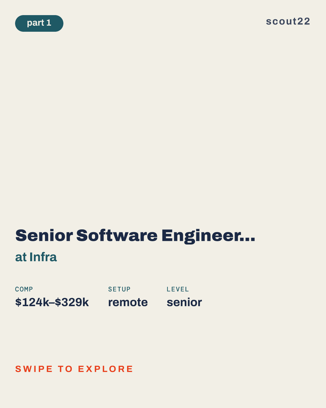 Senior Software Engineer, Code Search at Infra