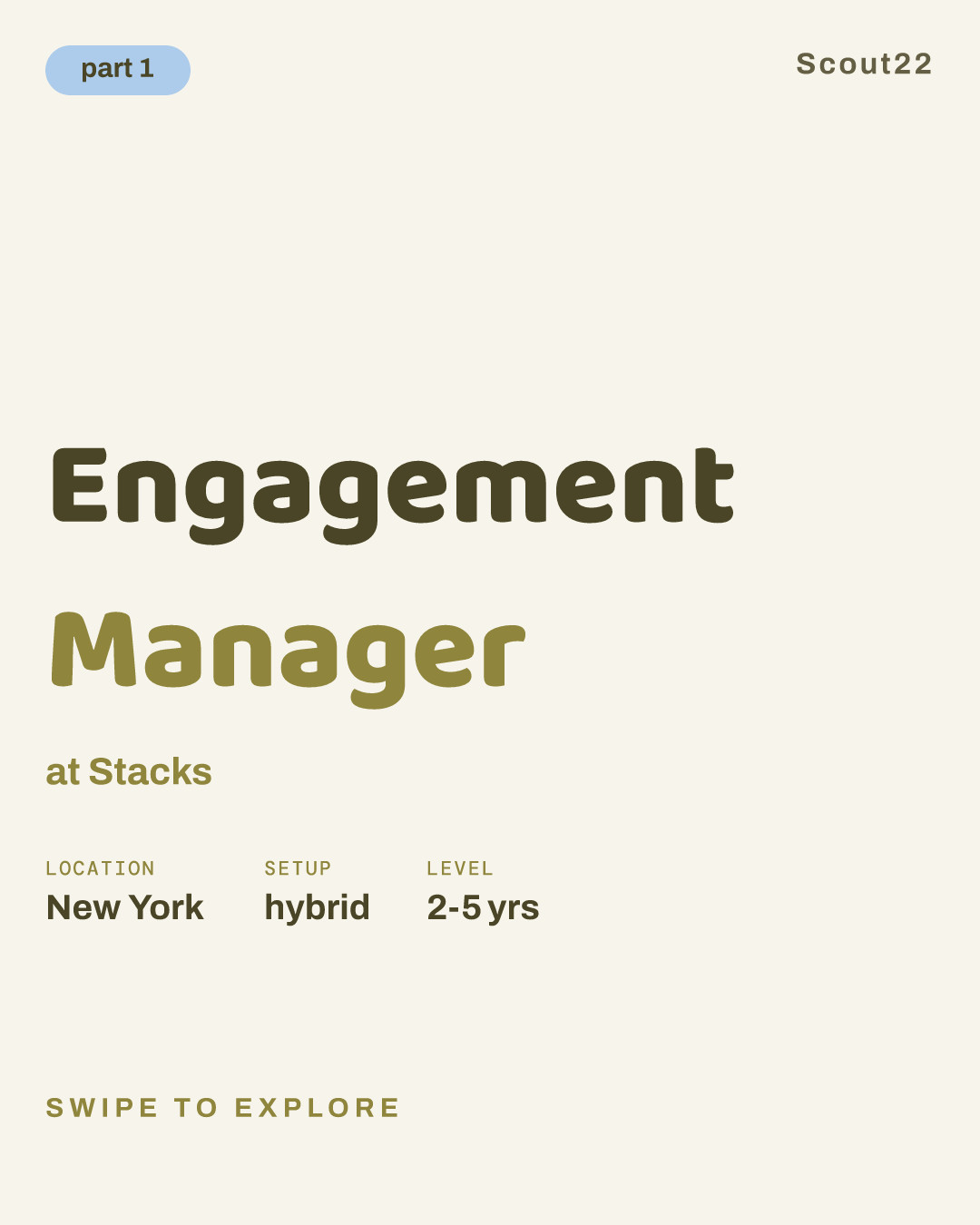 Engagement Manager at Stacks