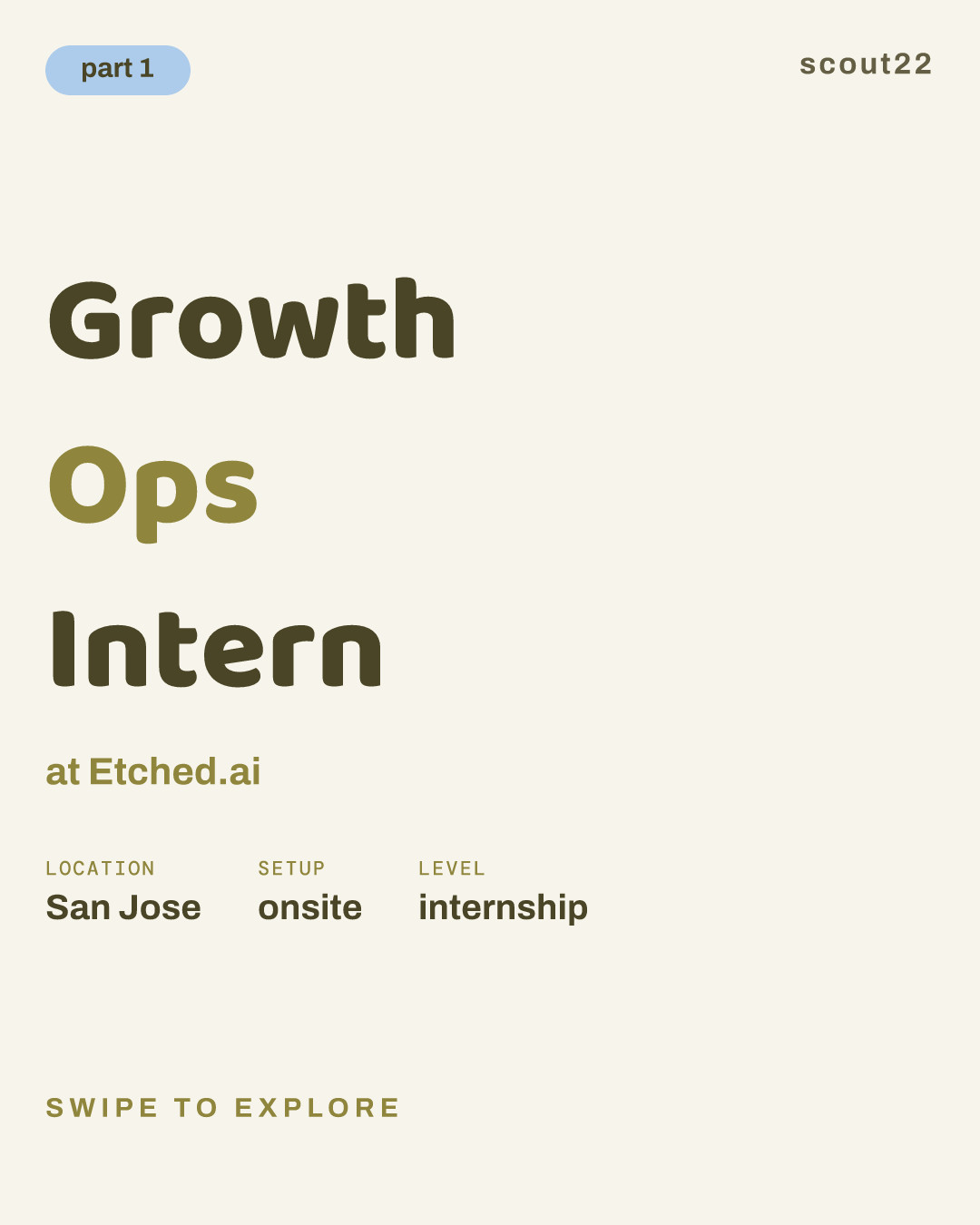 Growth Ops Intern at Etched.ai