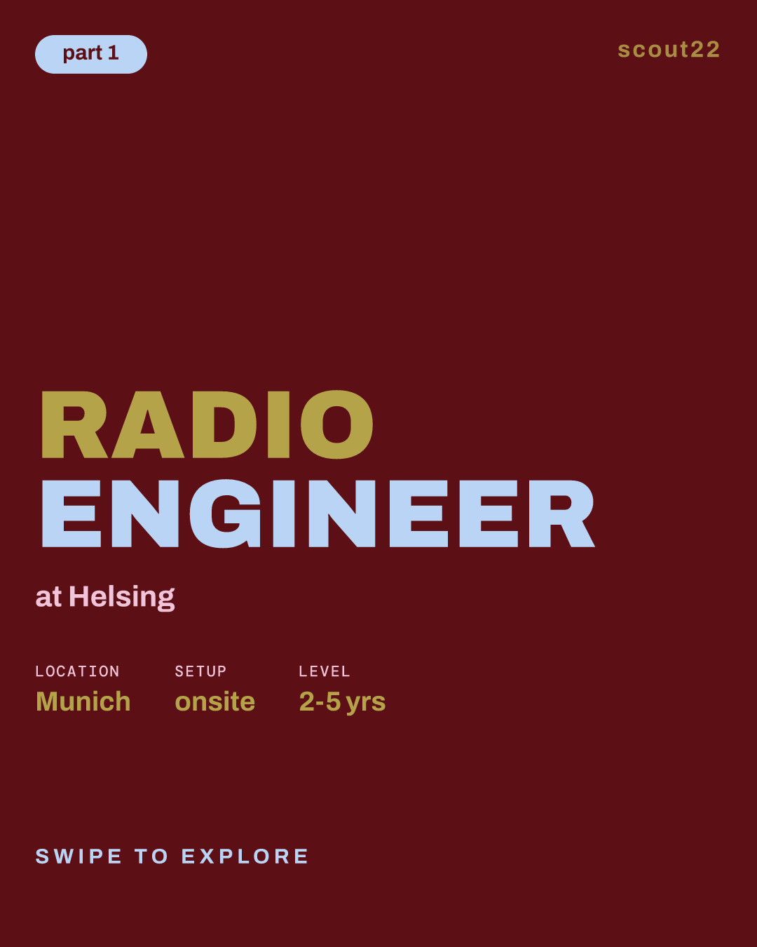 Radio Engineer at Helsing