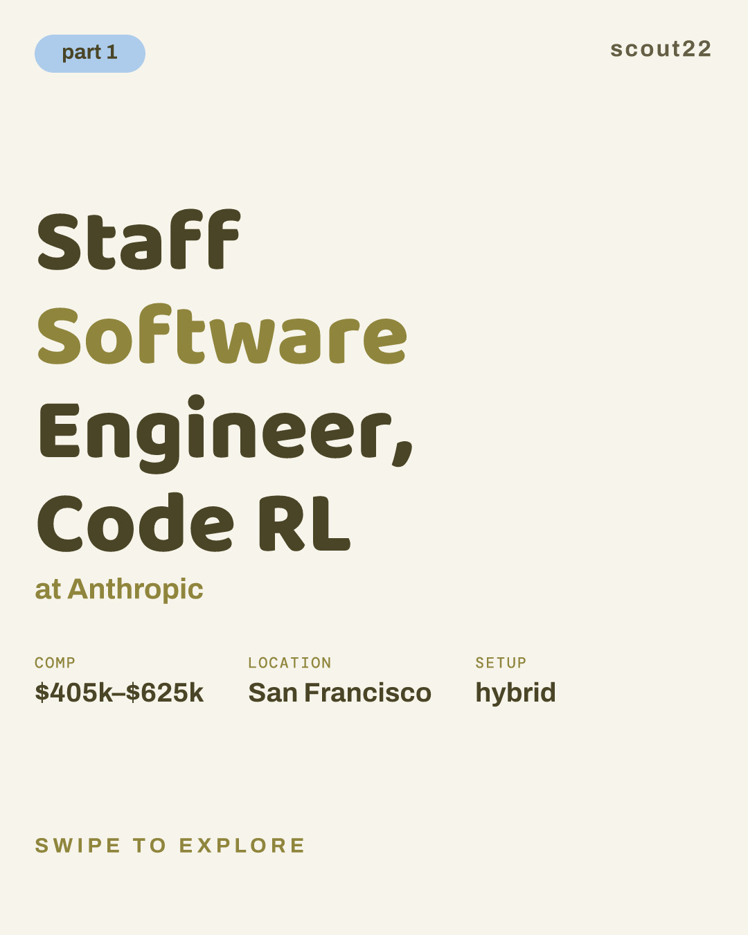Staff Software Engineer, Code RL at Anthropic