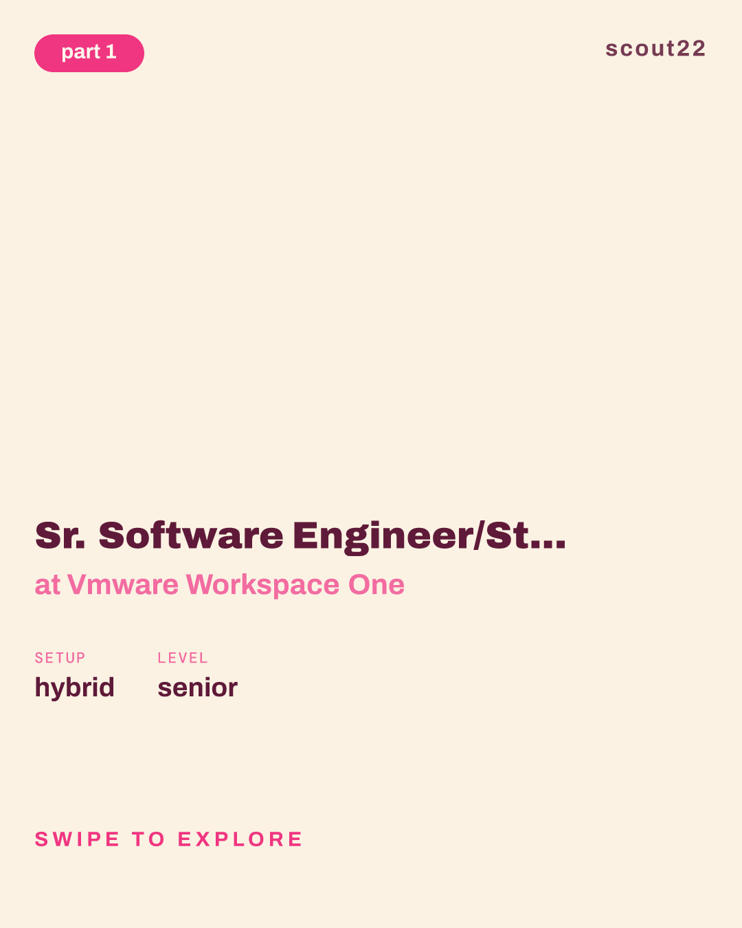 Sr. Software Engineer/Staff - Java, Distributed System (Evergreen) at Vmware Workspace One