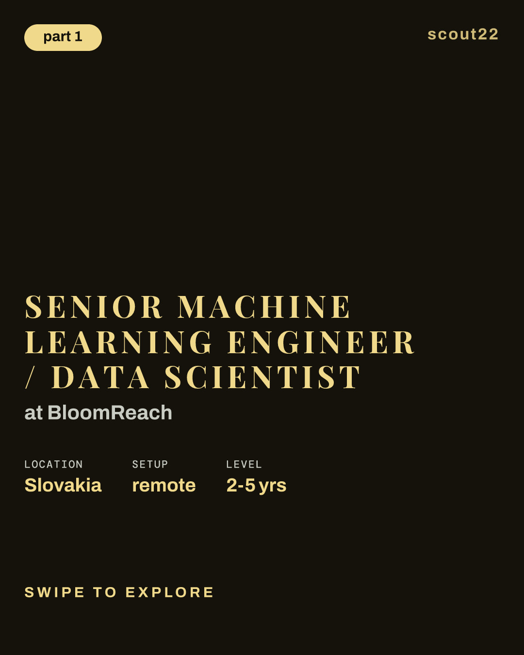 Senior Machine Learning Engineer / Data Scientist at BloomReach